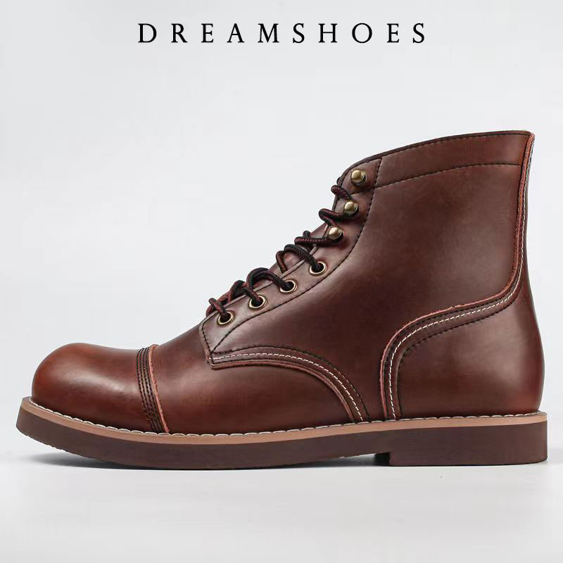 Men Shoes Boots - 2026 New Japanese Vintage Designer Handmade