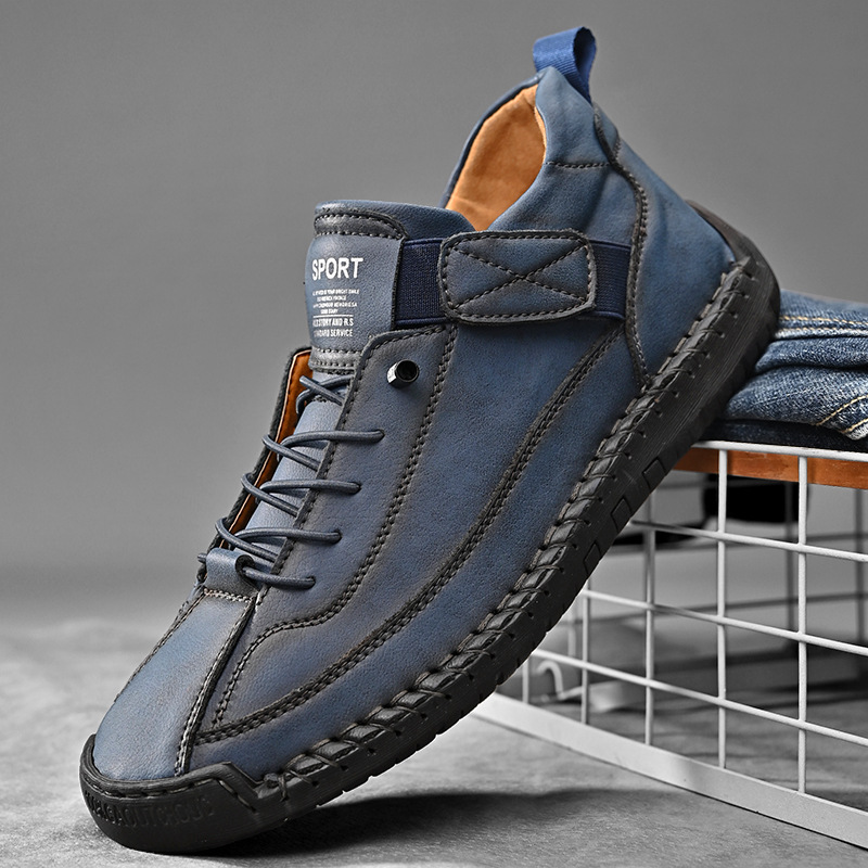 Handmade Leather Men Shoes Cas - Men'S Shoes Size 42 In Us recension och pris