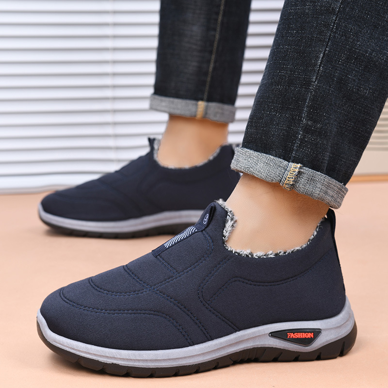 Thickened Fleece Winter Cotton - Men Shoes Boots recension och pris