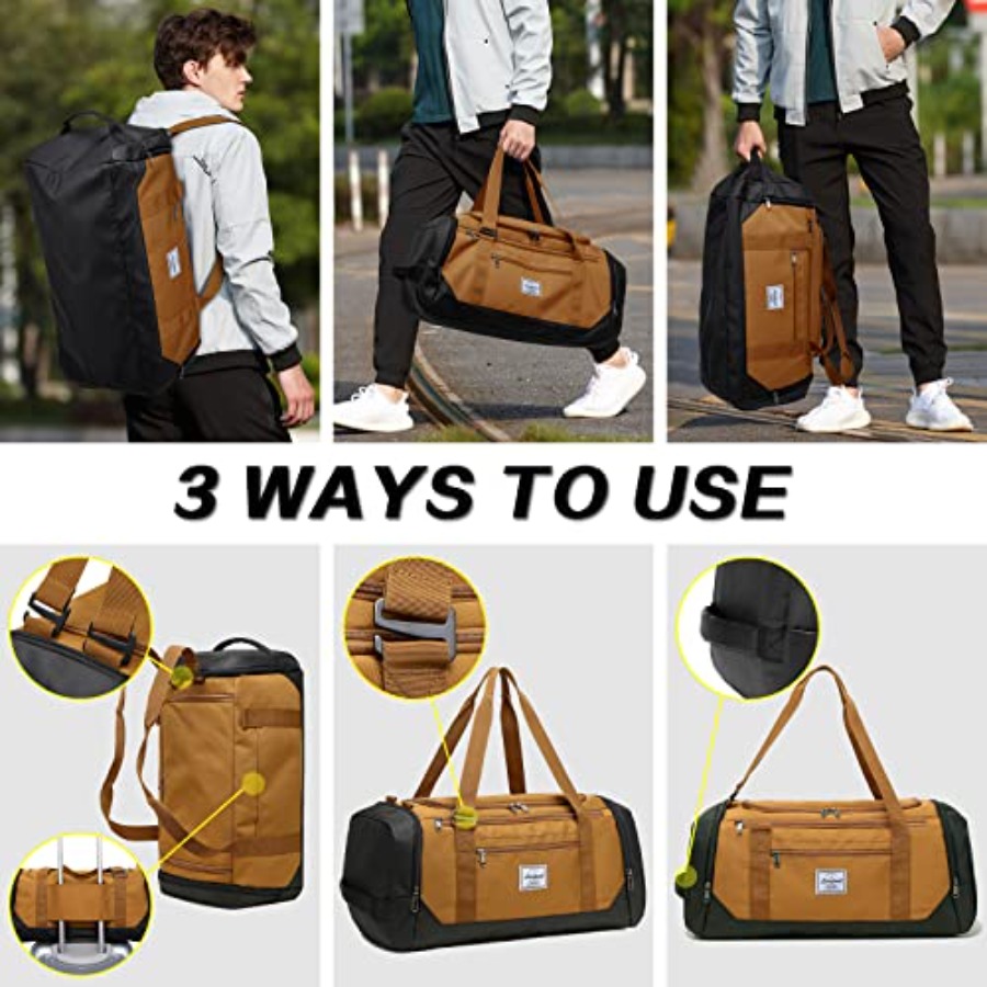Travel Duffle Bag for men 40L  - Men Shoes Men recension och pris