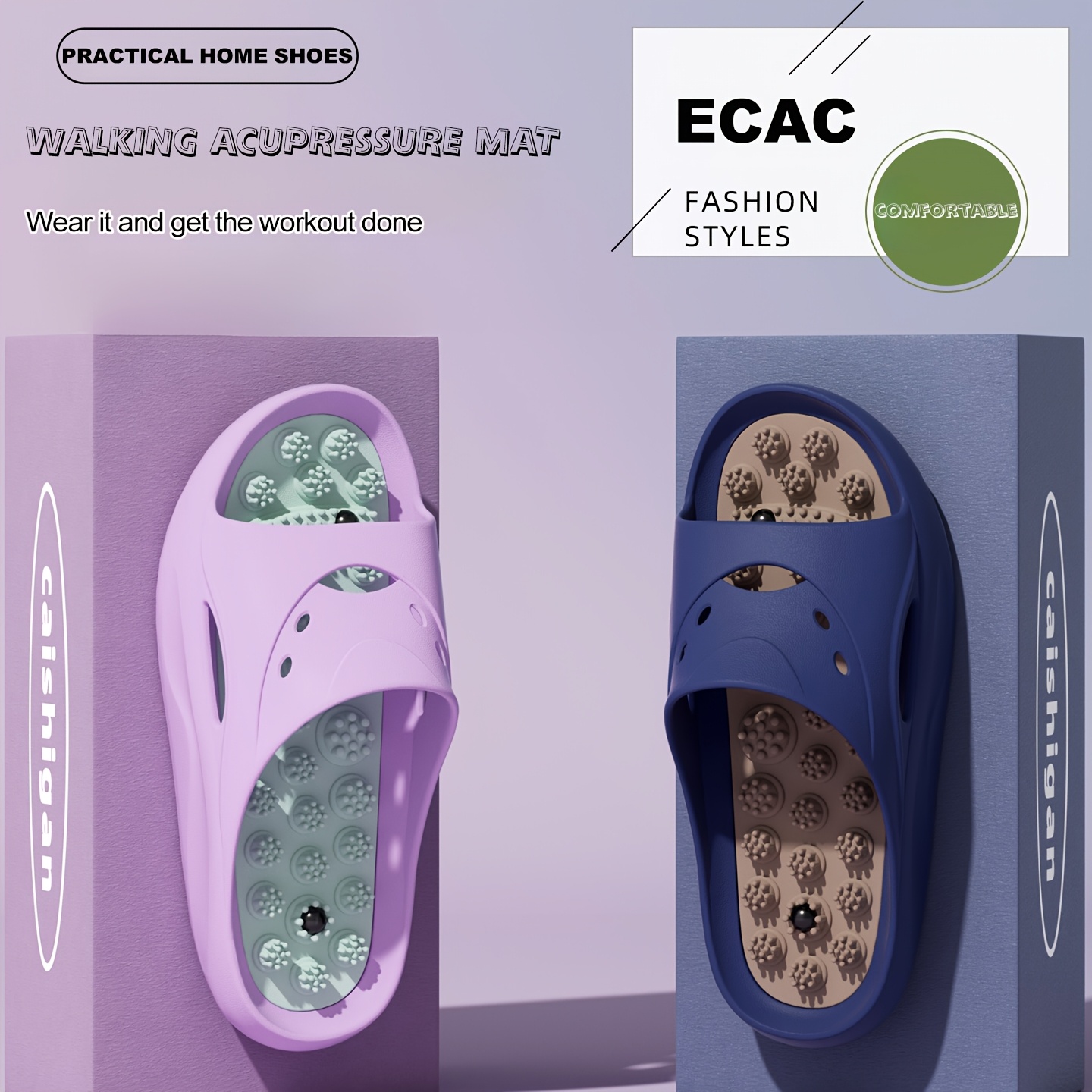 Women Men EVA Massage Slippers - Men Shoes Men recension och pris