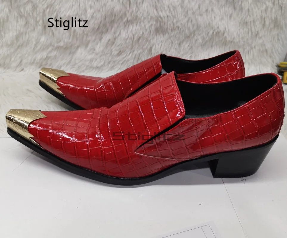 Red Patent Leather Men's Shoes - Men'S Shoes Size 42 In Us recension och pris