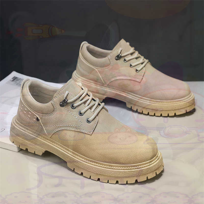 Dark Natural Leather Fashion T - Men'S Shoes Different Types recension och pris