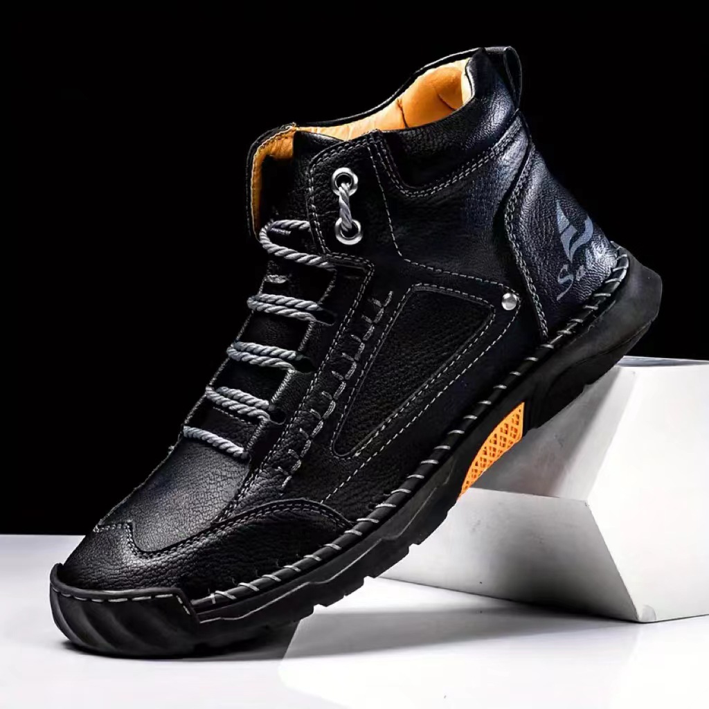 Men's Hand-stitched Boots Plus - Men Shoes Boots recension och pris