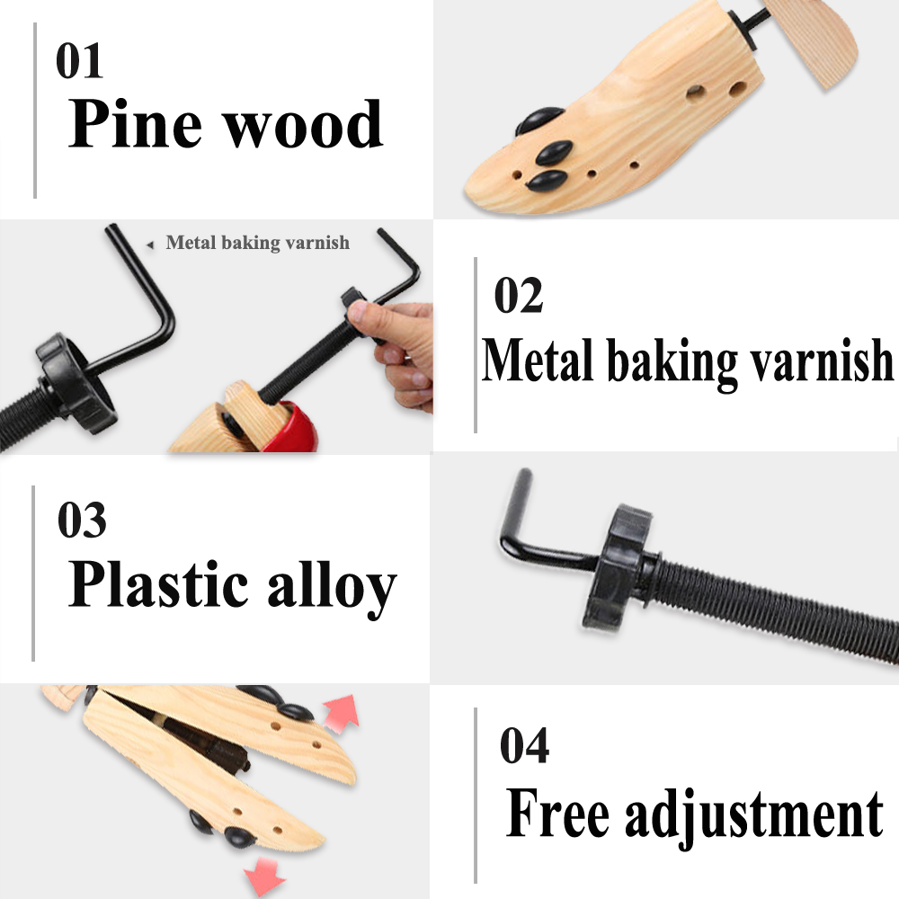 Fits Fixed Shoe Stretcher Wood - Men Shoes Rack recension och pris