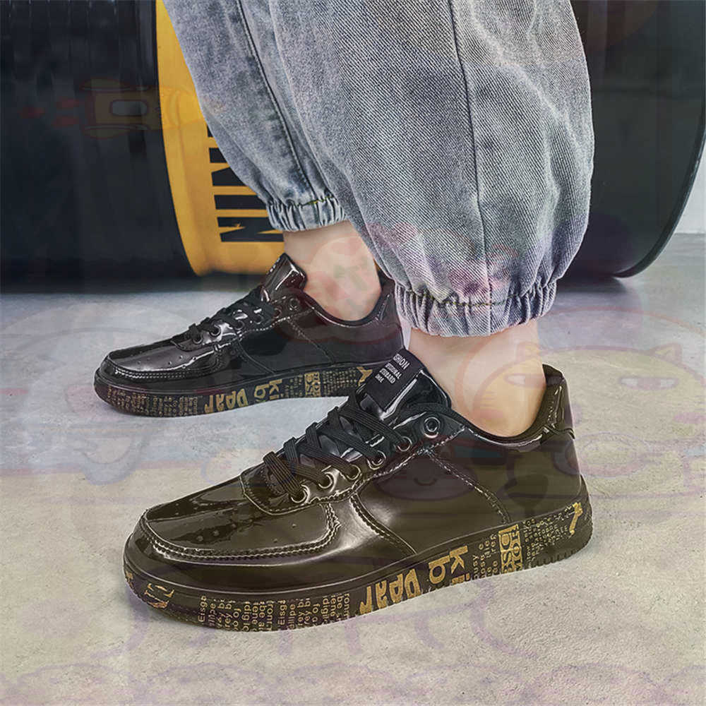 Round Foot Size 45 Sneakers Wh - Men'S Shoes Different Types recension och pris