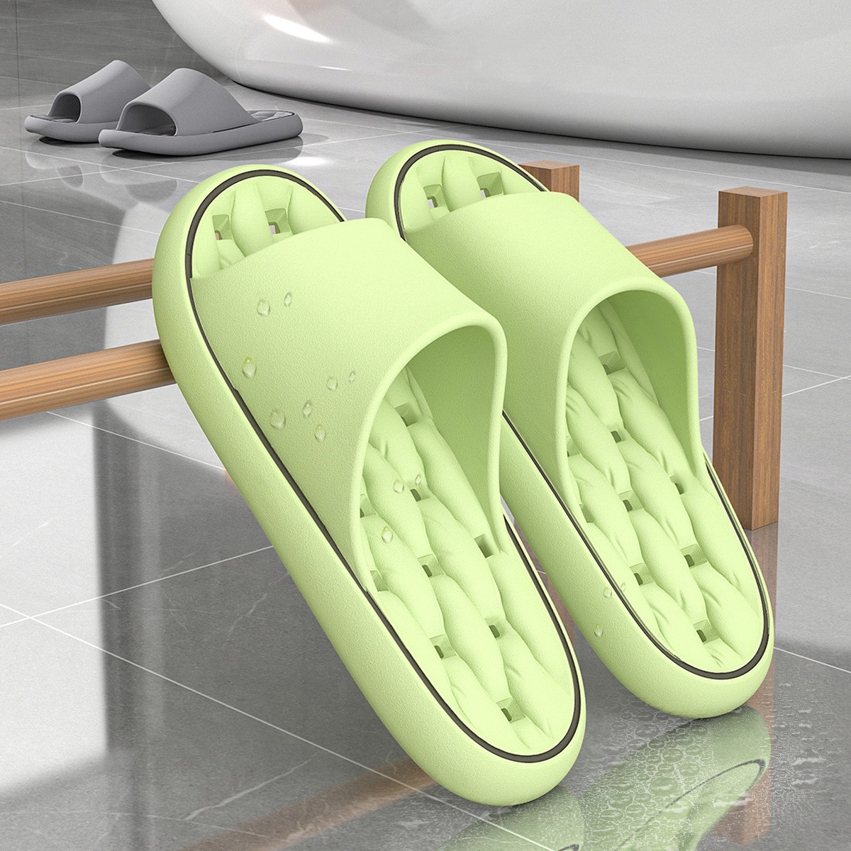 Big Size 48 49 Bathroom Slippe - Men'S Shoes With Platform recension och pris