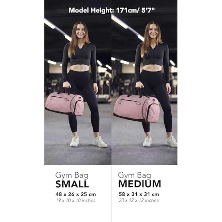 ® Gym Bag for Men and Women wi - Men Shoes Men recension och pris