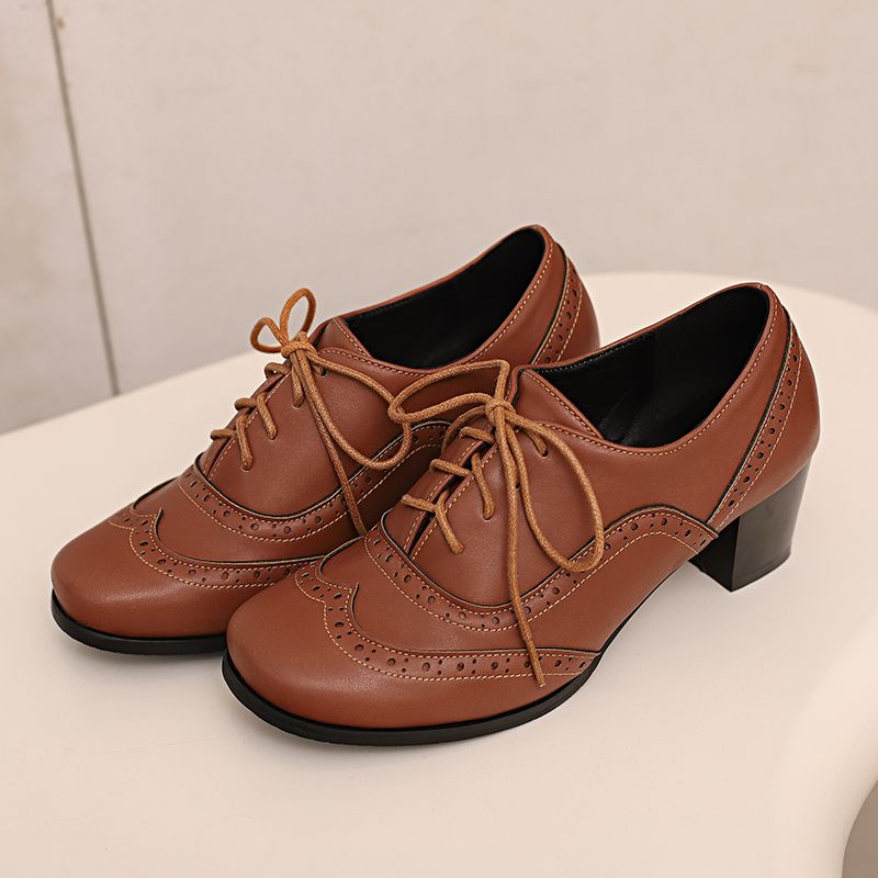 SIMLOVEYO New Brown Women Pump - Men'S Shoes Size 42 In Us recension och pris