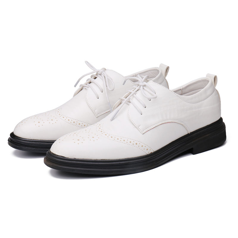 Solid Color Black Spring Autum - Men Shoes Clearance recension och pris
