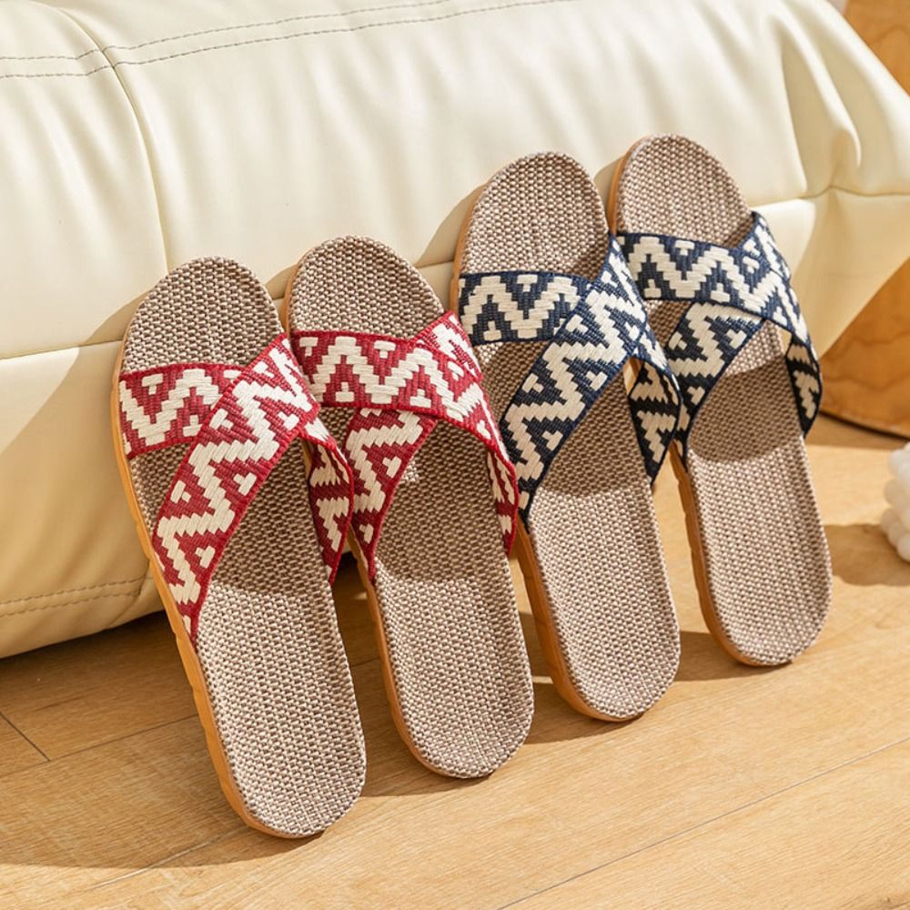 Fashion Ethnic Style Linen Cro - Men'S Shoes To Women'S recension och pris